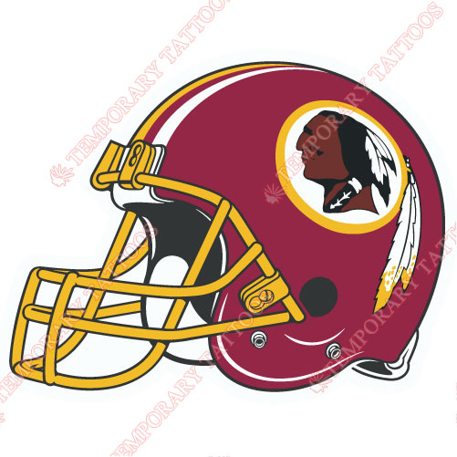 Washington Redskins Customize Temporary Tattoos Stickers NO.853
